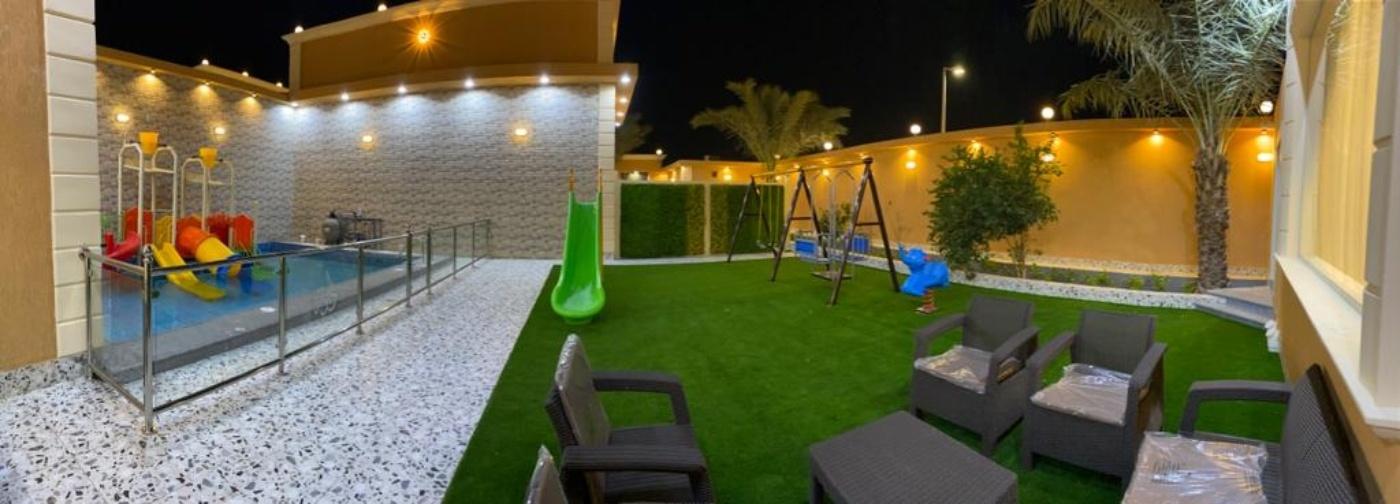 Modern Chalet with Kids Playground | 3288
