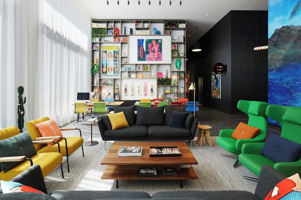 citizenM Los Angeles Downtown Lobby Lounge