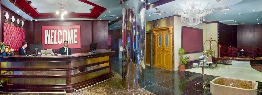 ضيافة السعادة للوحدات السكنية - حفر الباطن منطقة الاستقبال