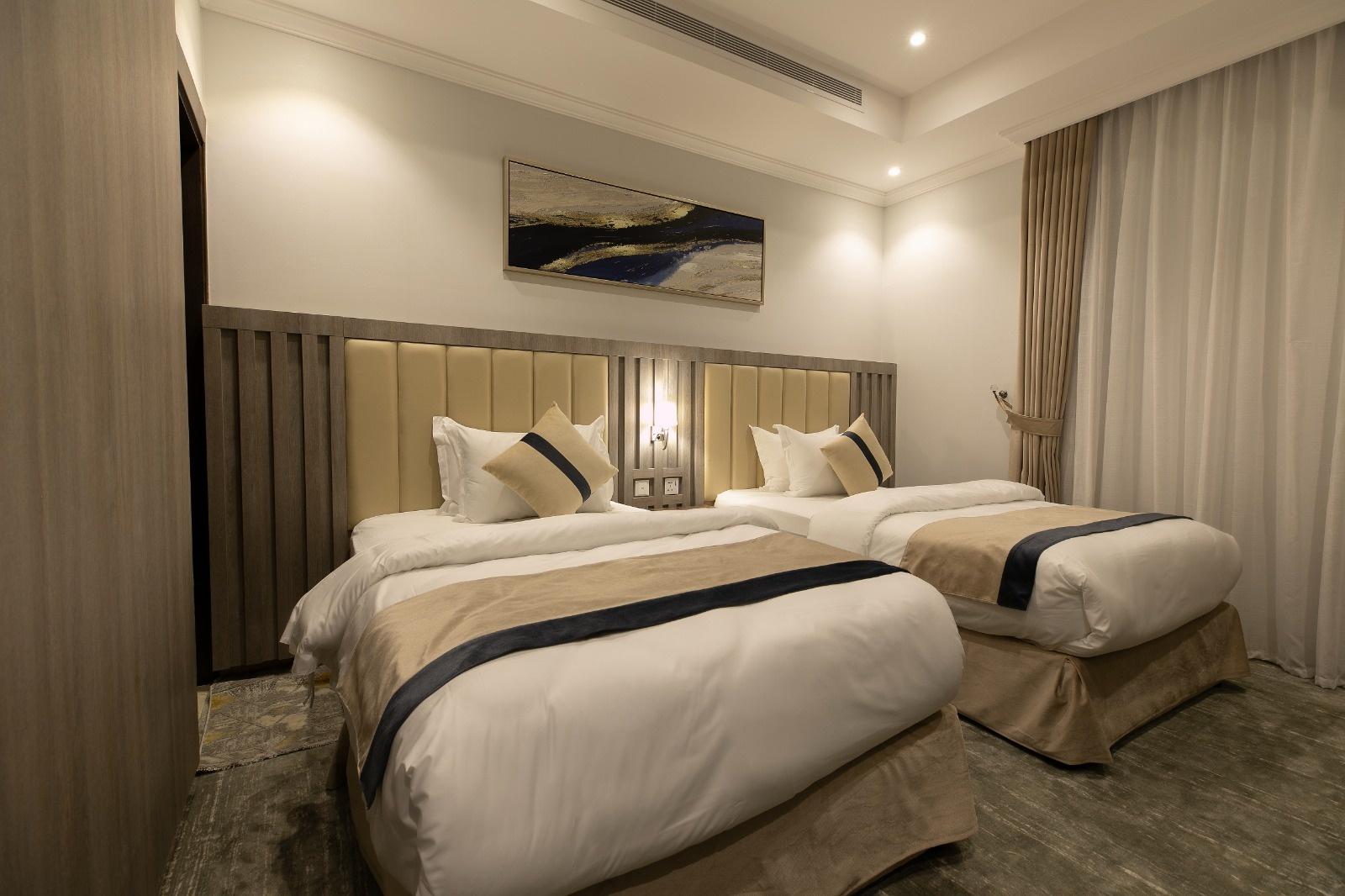 شقة بتصميم أنيق وخدمة الواى فاى | 3832 غرفة نوم