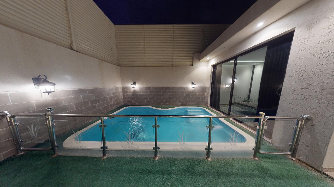 شاليه بتصميم رائع ومسبح | 608