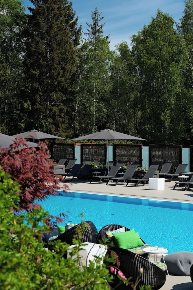 ذا ويل سبا آند هوتل حمام سباحة مكشوف