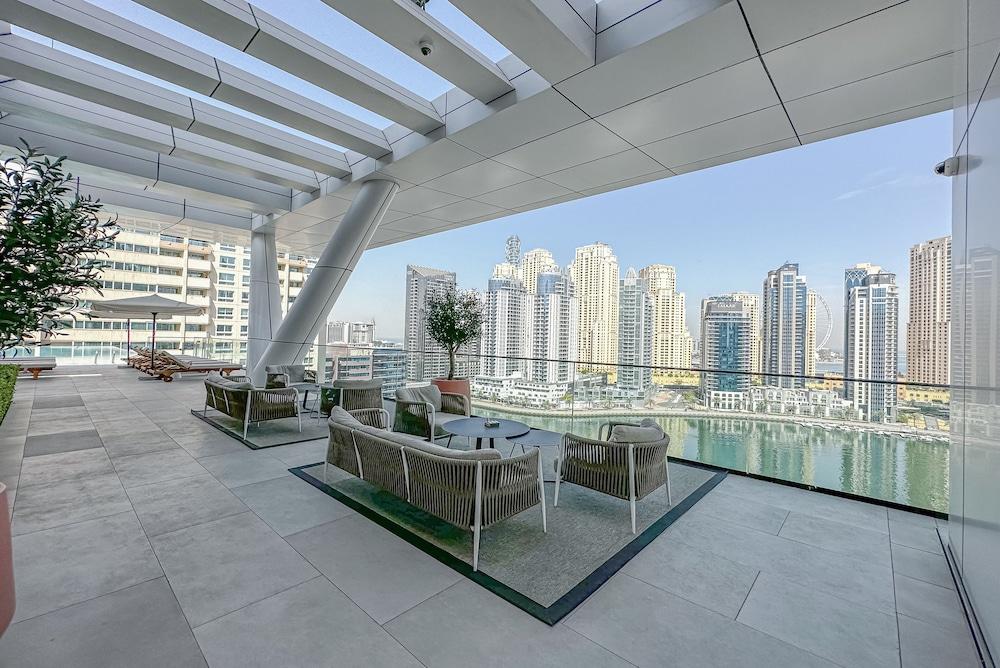 شقة حديثة مكونة من غرفتَى نوم في طابق مرتفع - فيدا مارينا تفاصيل الفندق من الخارج