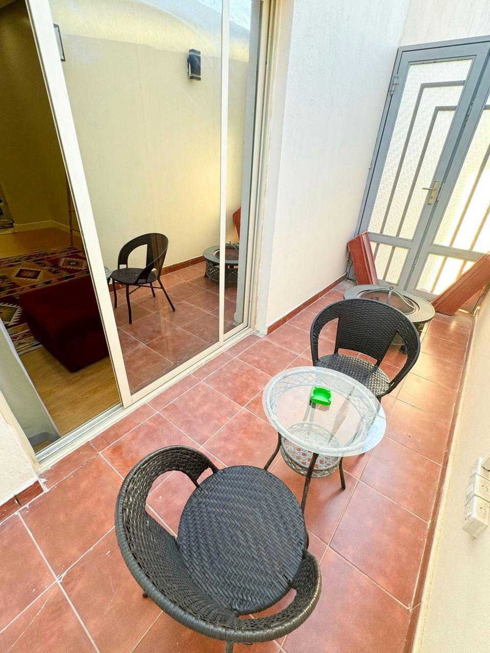 Elegant Apartment with Self Check-in | 4741 Balcony
