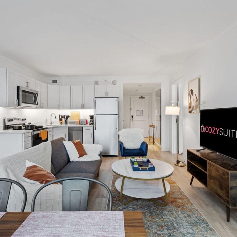 بورد ووك بيتش فرون  ط بد روم 3با ك ندو باي كوزيسويتس غرفة