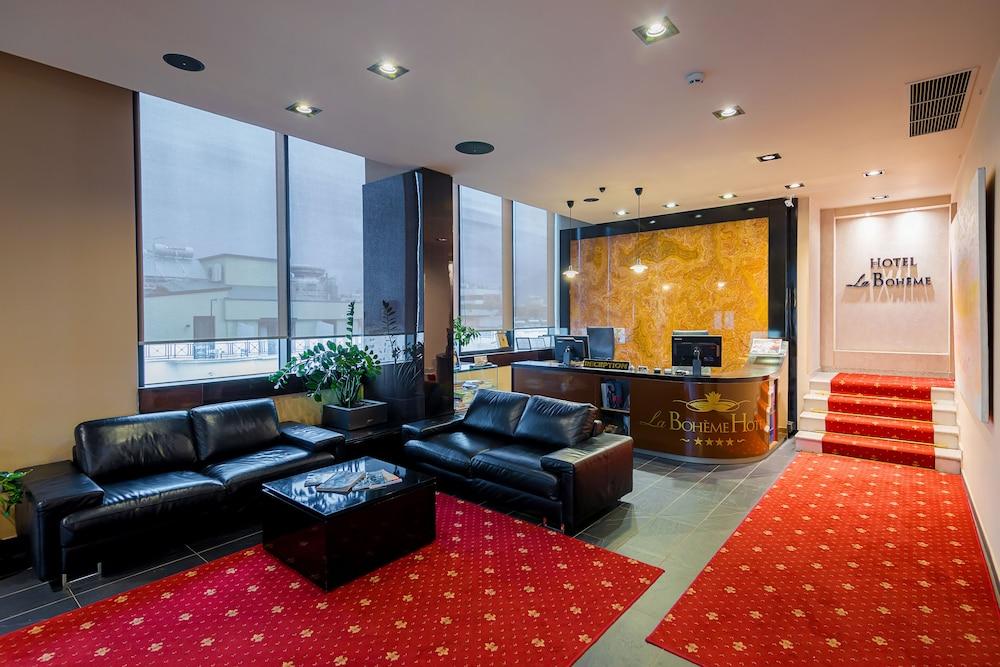 لا بوهيمي هوتل منطقة الاستقبال