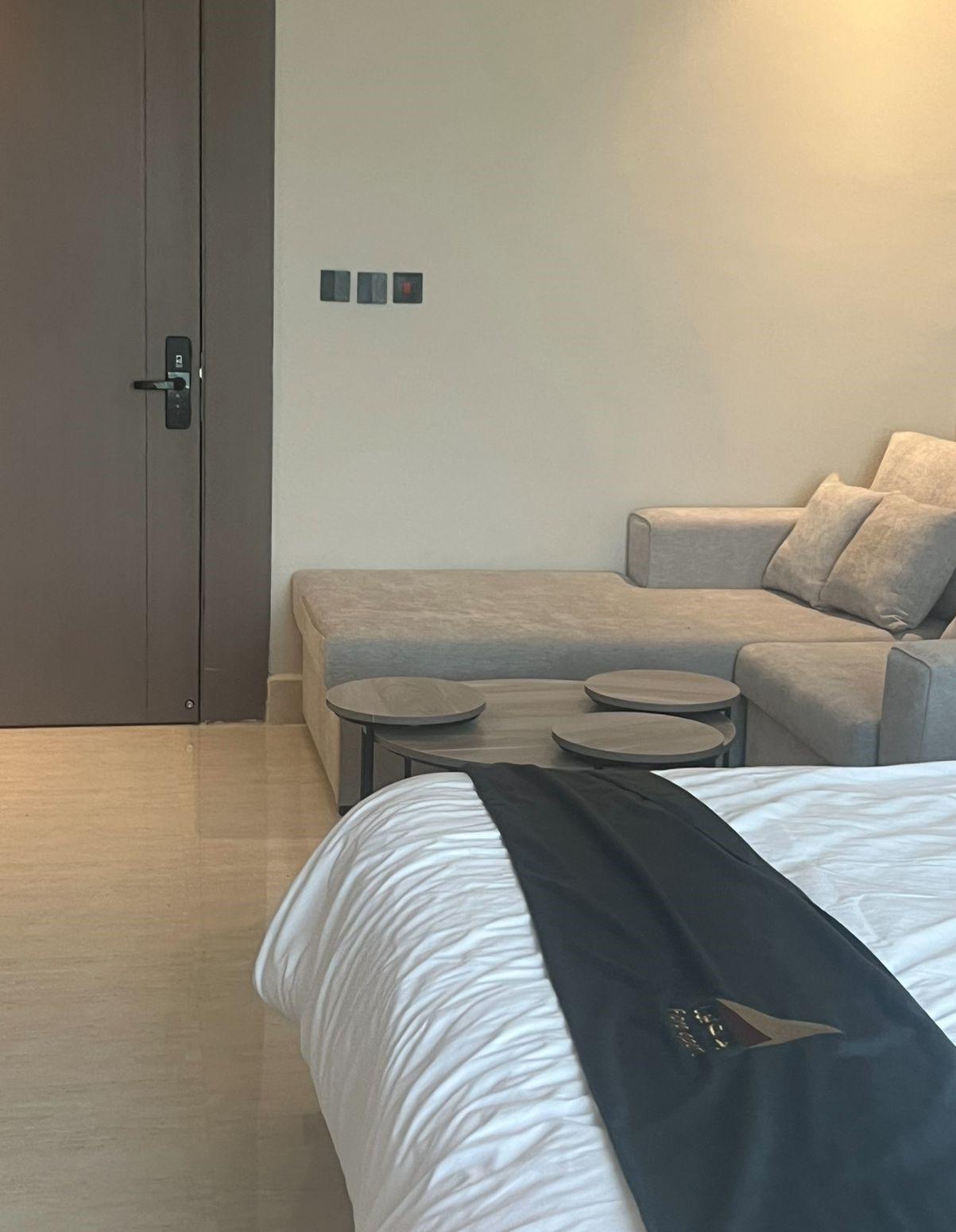 Studio with a Hotel Design and Self Check-in | 5659 Bedroom