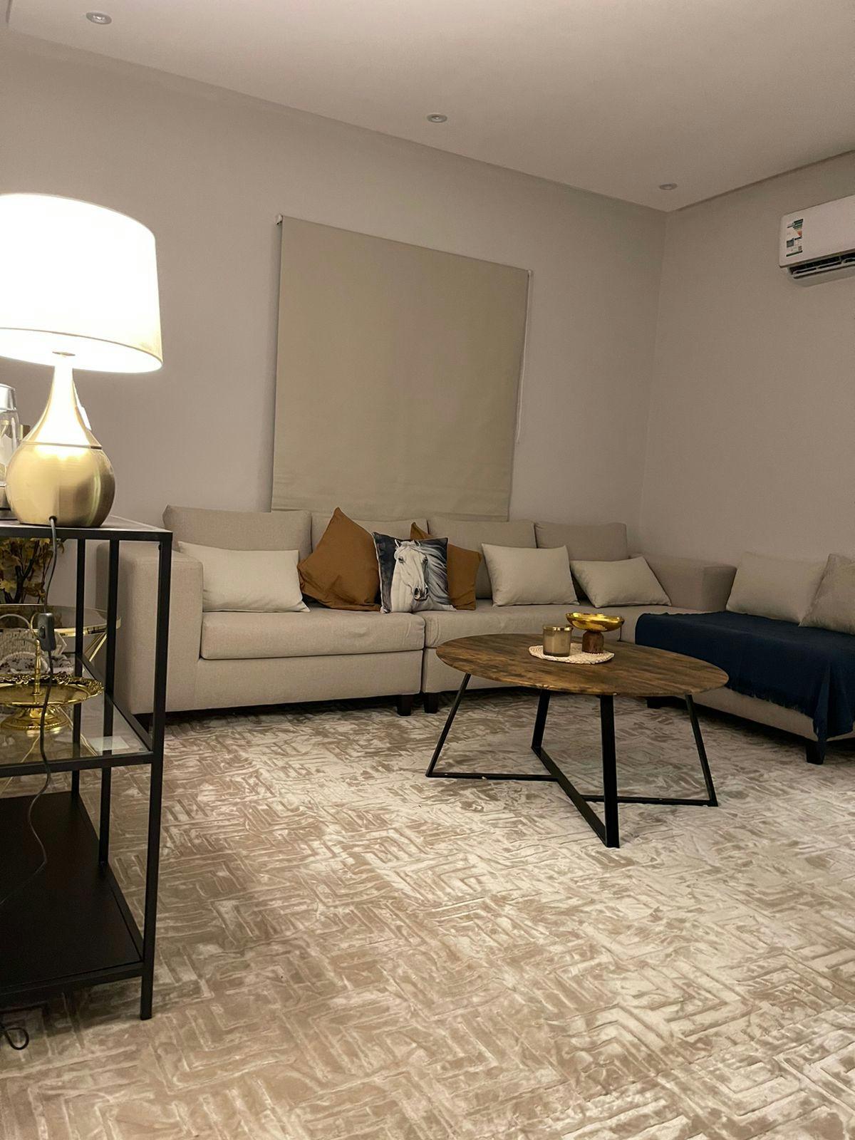 Elegant Apartment with Comfortable and Simple Furniture | 4802 Living Area