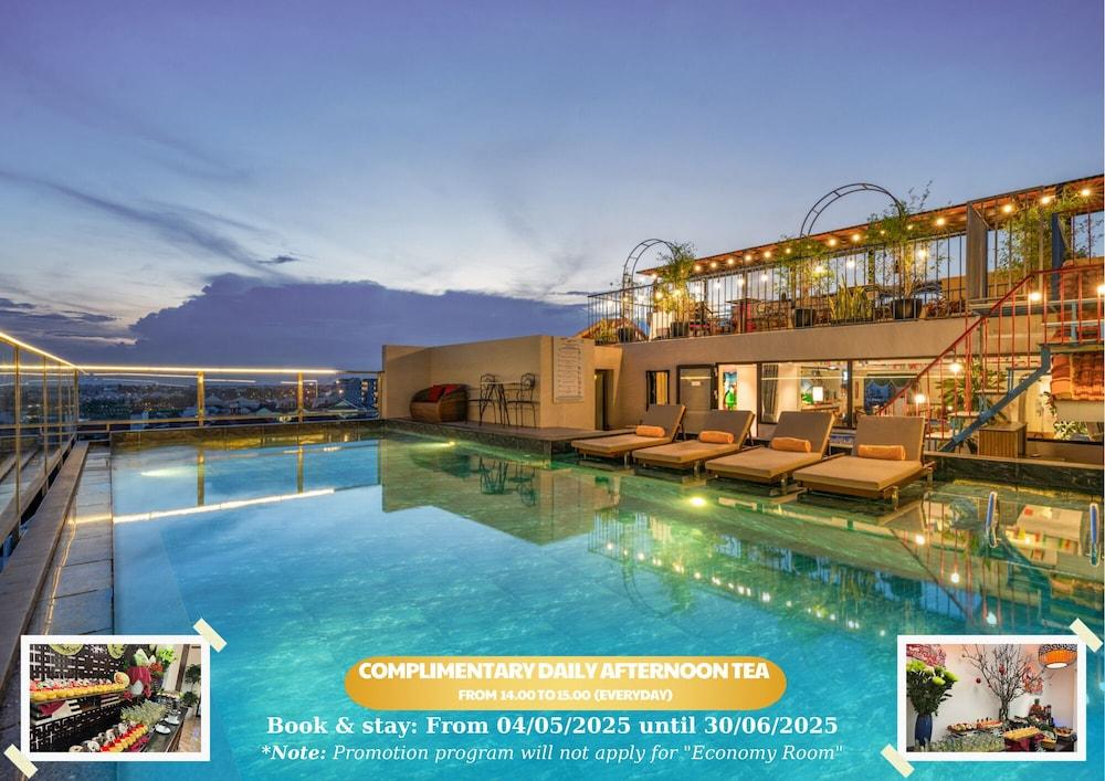 سوليل باي سولونا - إيه شارمنج توش أوف هوي آنز هيرتيدج حمام سباحة على السطح