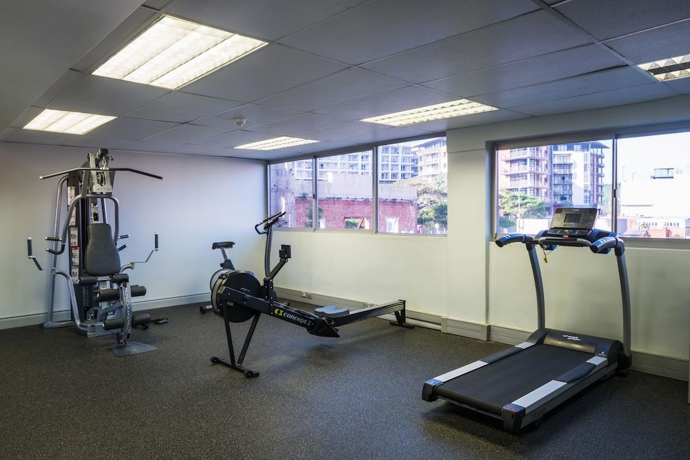 ذا ووترفرونت هوتل آند سبا باي ميستي بلو هوتلز صالة الألعاب الرياضية