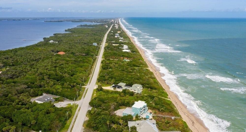 ميلبورن بيتش أوشنفرونت فيلا دوي/2 بول منظر من الجو