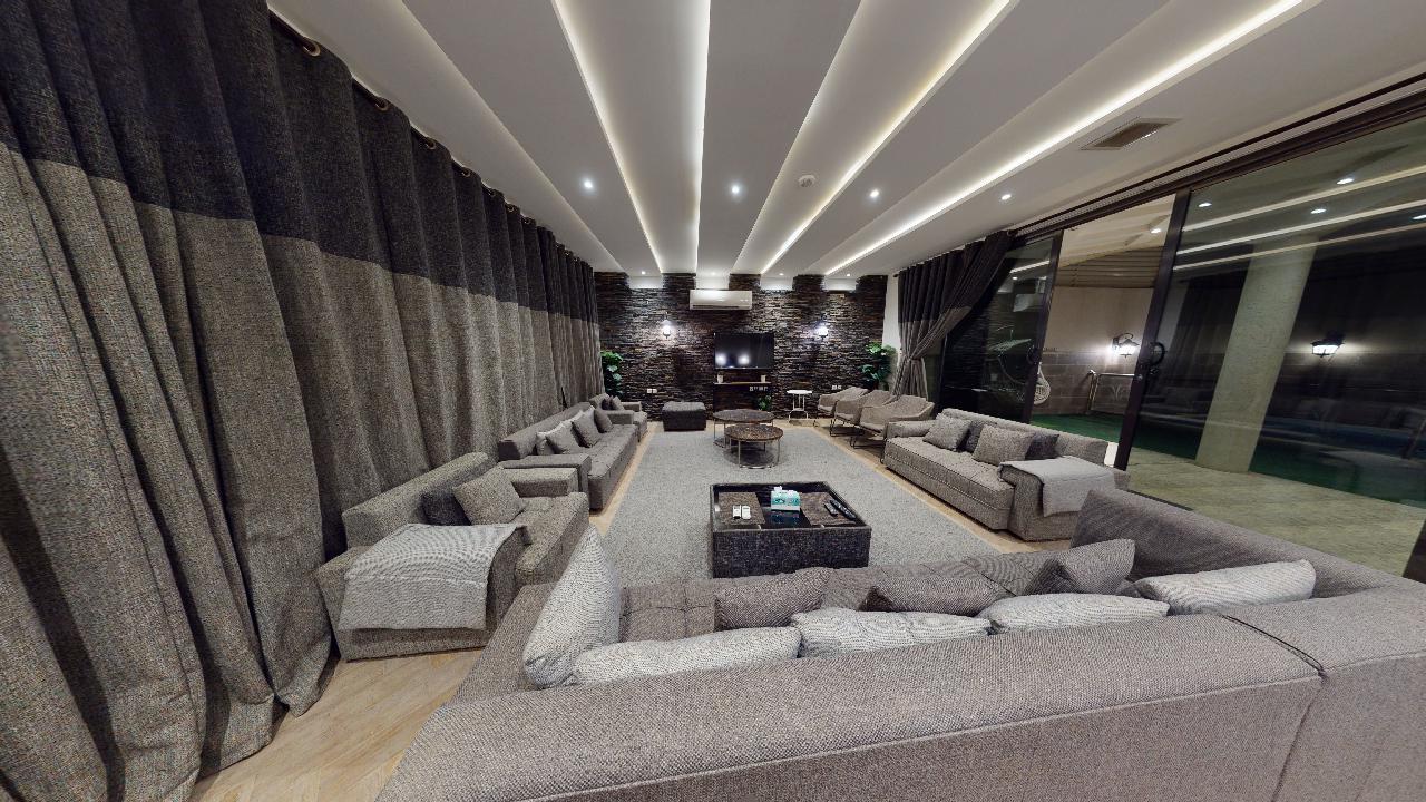 شاليه بتصميم رائع وبأثاث مريح وبسيط | 1203