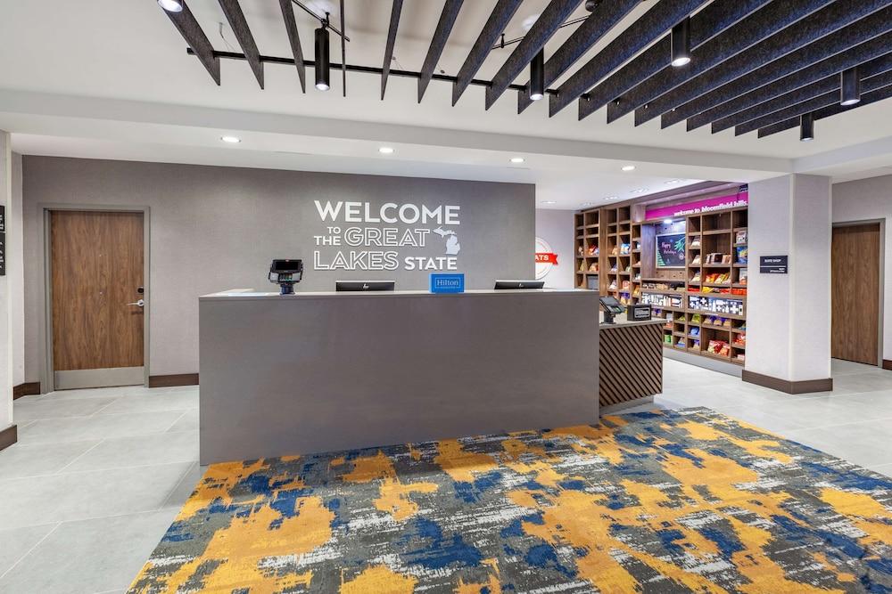 هامبتون إن آند سويتس بلومفيلد هيلز دترويت منطقة الاستقبال