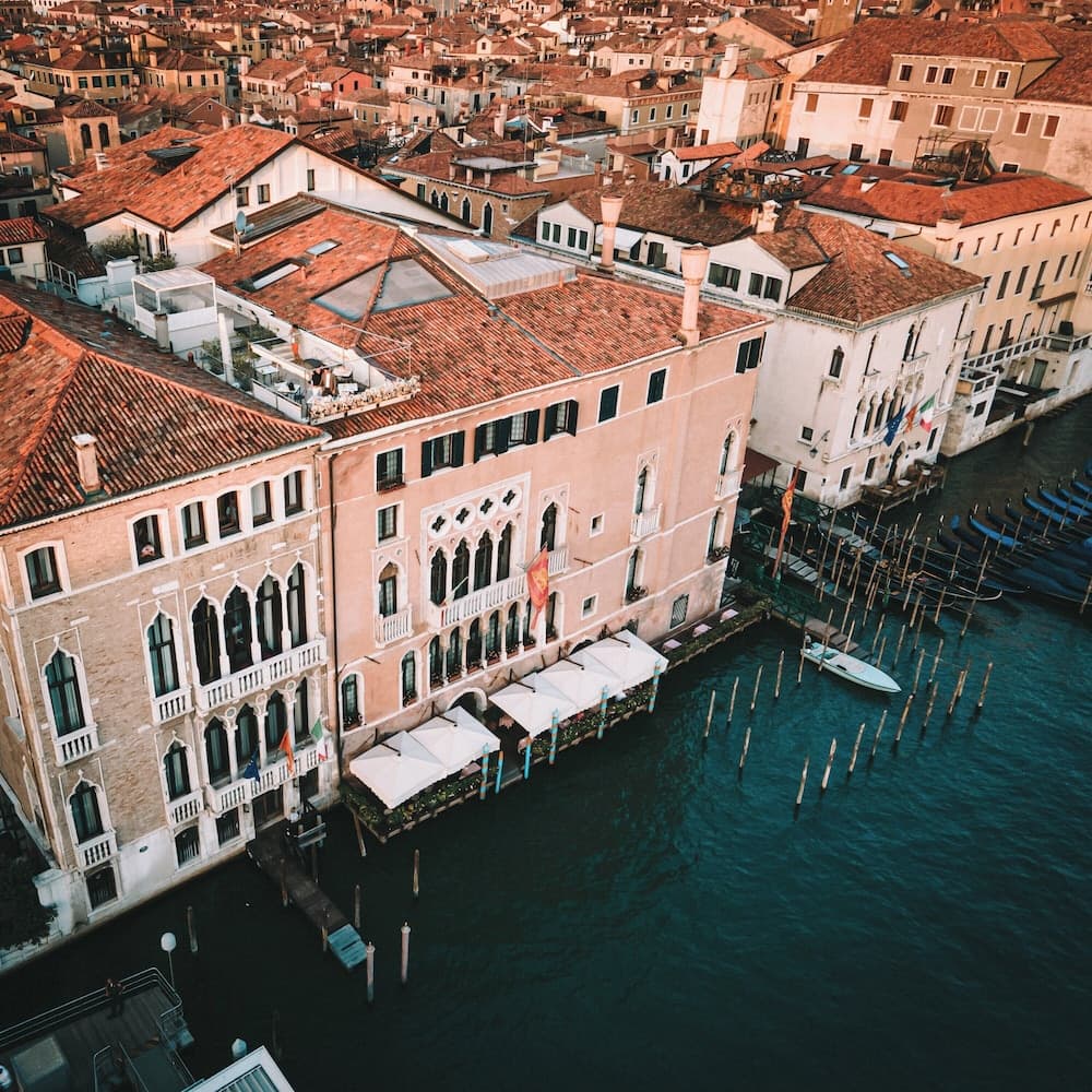 Ca' Sagredo Aerial View