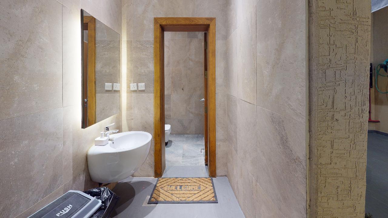 Comfy Chalet with Kids Playground | 63 Bathroom