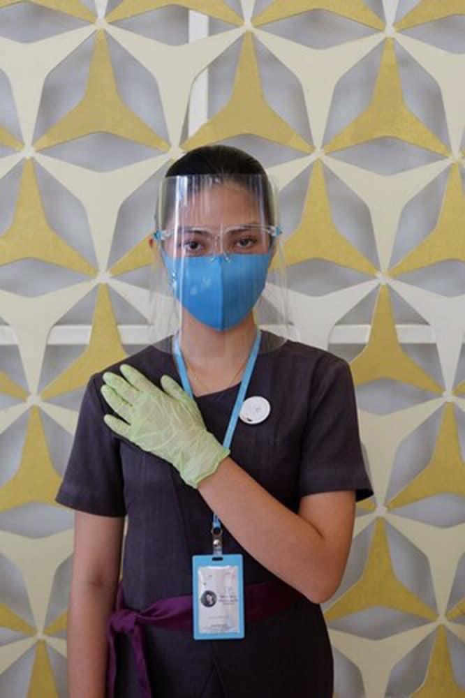 كراون برينس هوتل سورابايا منطقة الاستقبال