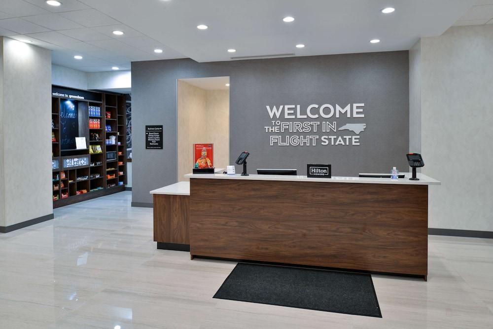 هامبتون إن آند سويتس جرينسبورو داون تاون منطقة الاستقبال