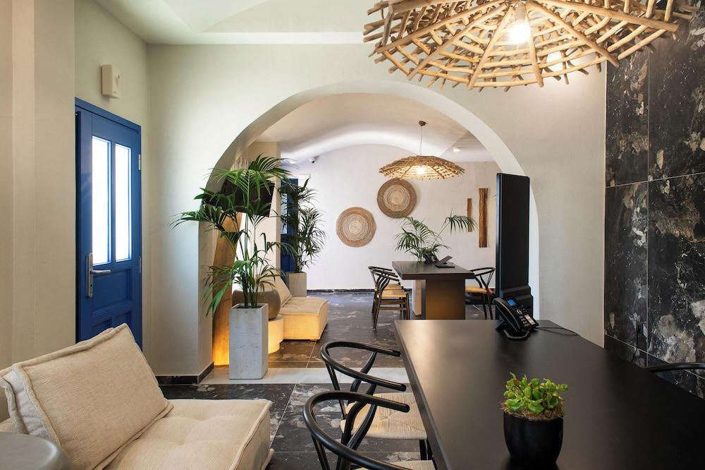 ذا نوفيريان بيوس سانتوريني منطقة الاستقبال