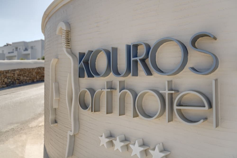 Kouros Art Hotel - Adults Only Exterior detail