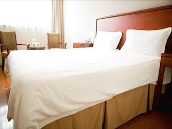 جرين تري إن شانغهاي بودونغ نيو ديستريكت تانغكياو مترو ستيشن إكسبرس هوتل غرفة ضيافة