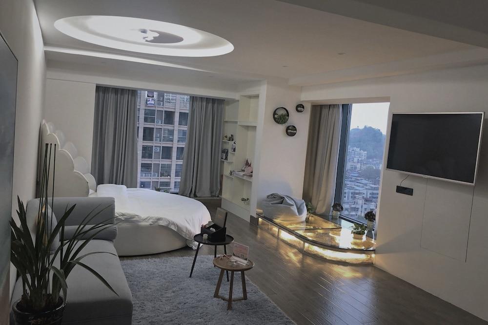 Wu Zhou Ai Zhuke Wang Cheng Apartment Living Area