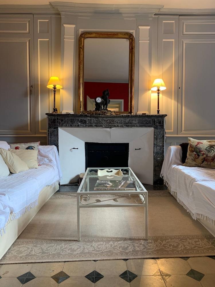 Chambres d'hôtes au bord du Cher avec vue sur le Château Lobby Sitting Area