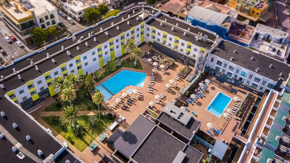 Hotel LIVVO Corralejo Beach Aerial View