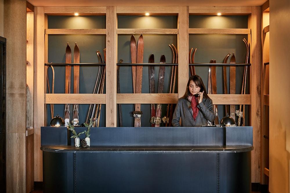 مادلاين هوتل آند ريزيدنسيز، أوبيرج كوليكشن منطقة الاستقبال