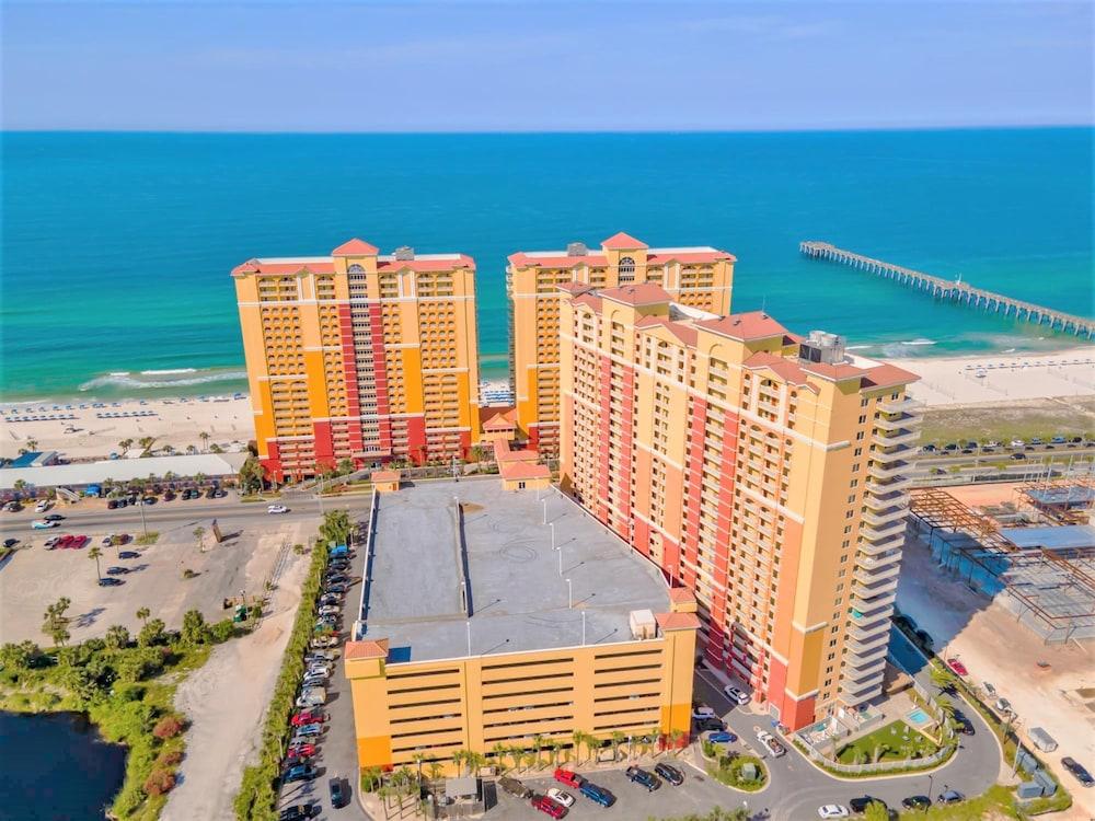 Calypso Tower 3 by Panhandle Getaways Aerial View