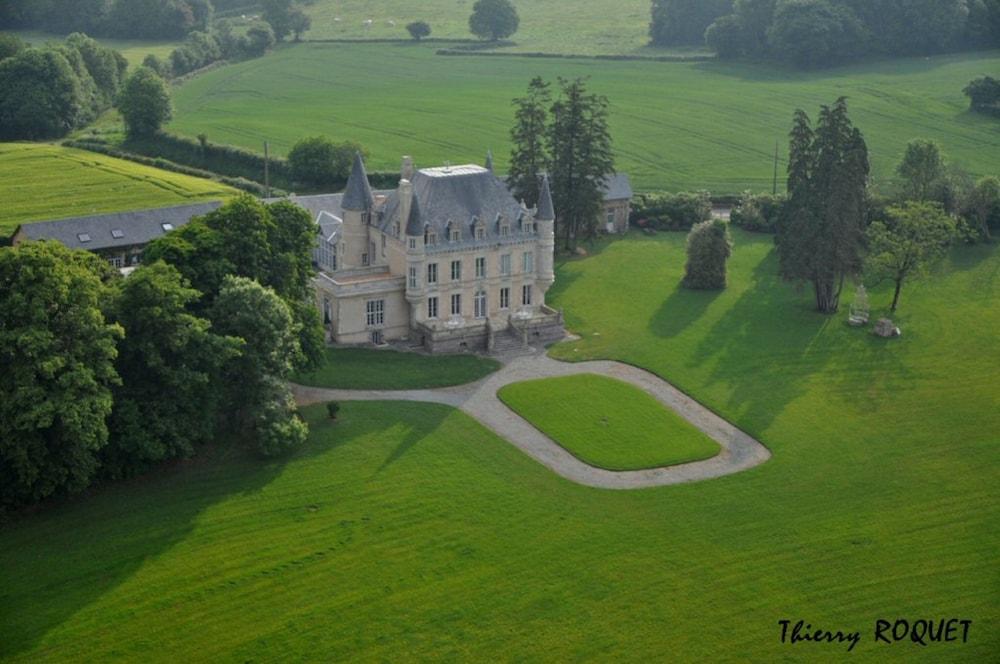 Château De La Goujonnerie Aerial View