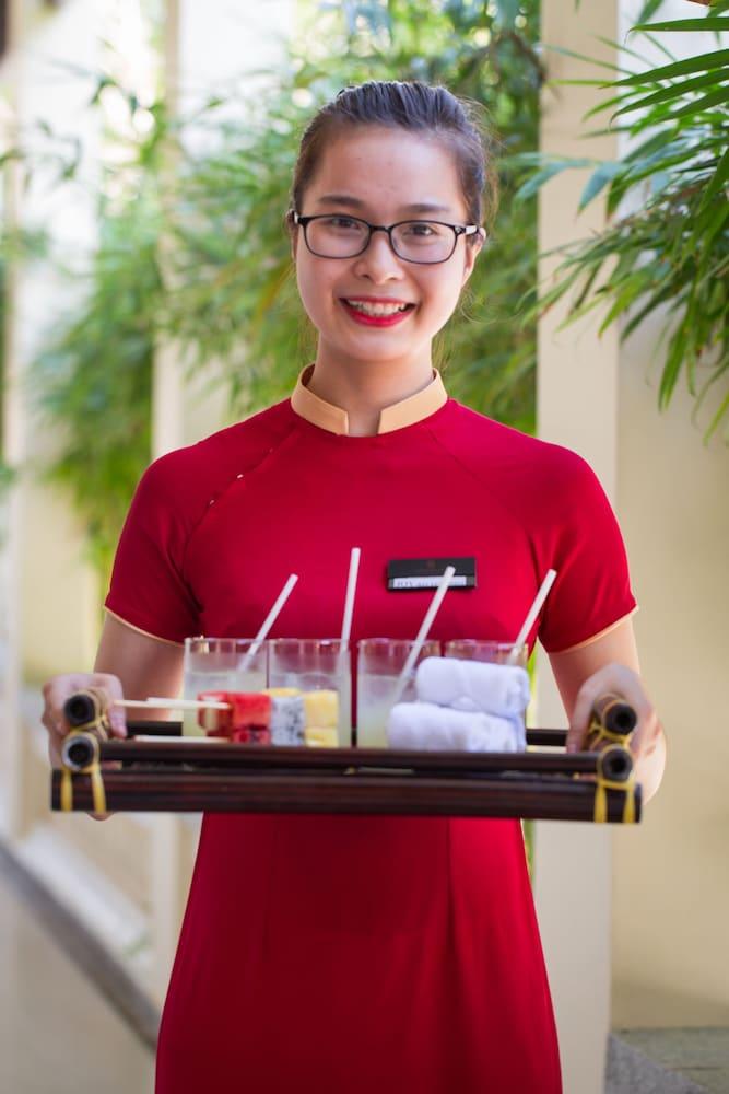 ليتل بيتش هوي إيه، إيه بوتيك هوتل آند سبا منطقة الاستقبال