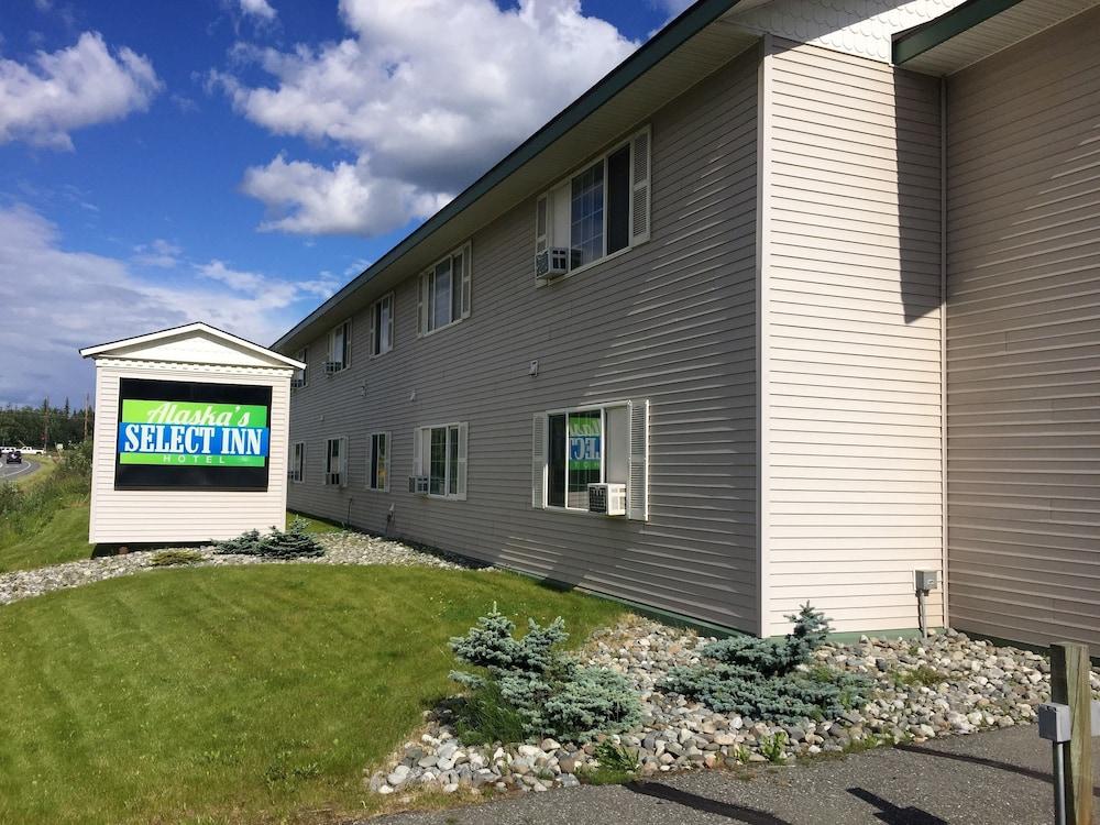 Alaska's Select Inn Wasilla Exterior detail