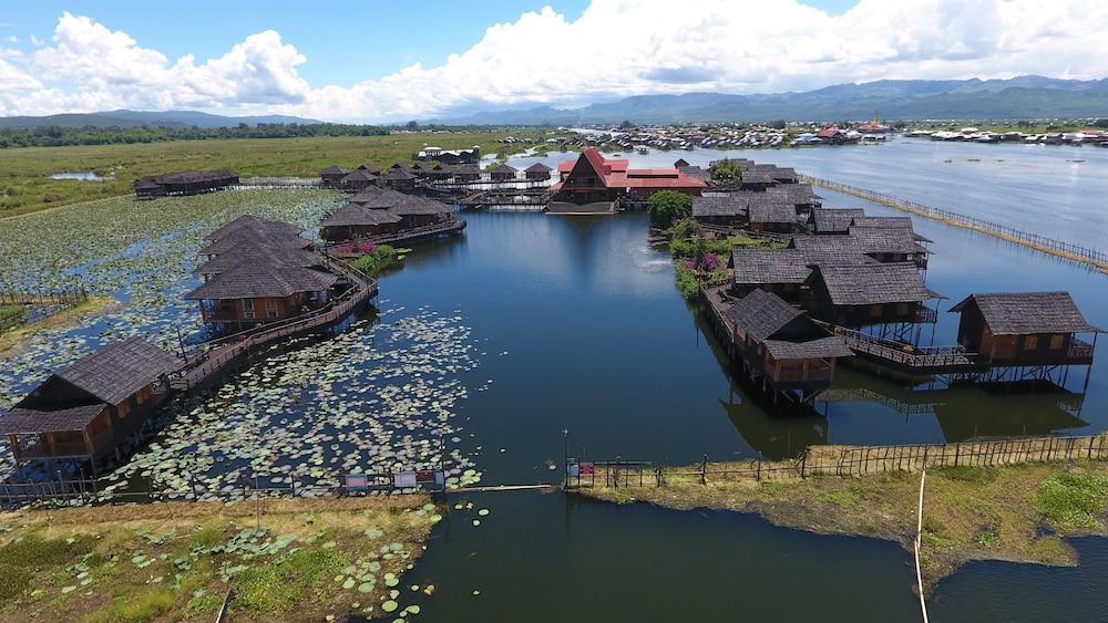 جولدين آيلاند كوتيجيز نامبمان هوتل منظر من الجو
