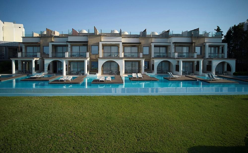 The Ixian All Suites - Adults Only Aerial View