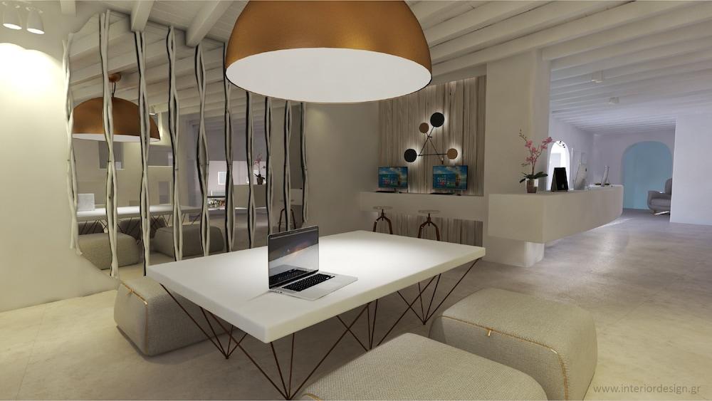 أبسولوت مايكونوس سويتس آند مور منطقة الانتظار في الردهة