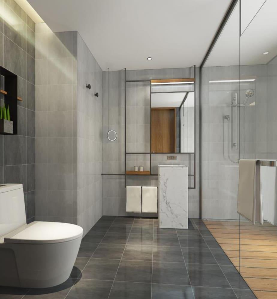 Q-Box Hotel Shanghai Nanqiao Bathroom
