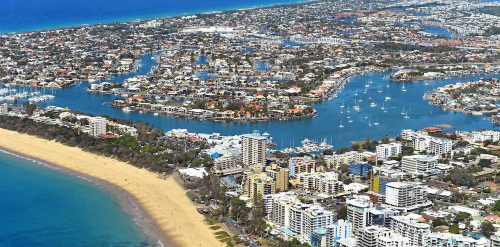 Asiatic Suite at Nautilus Mooloolaba Aerial View