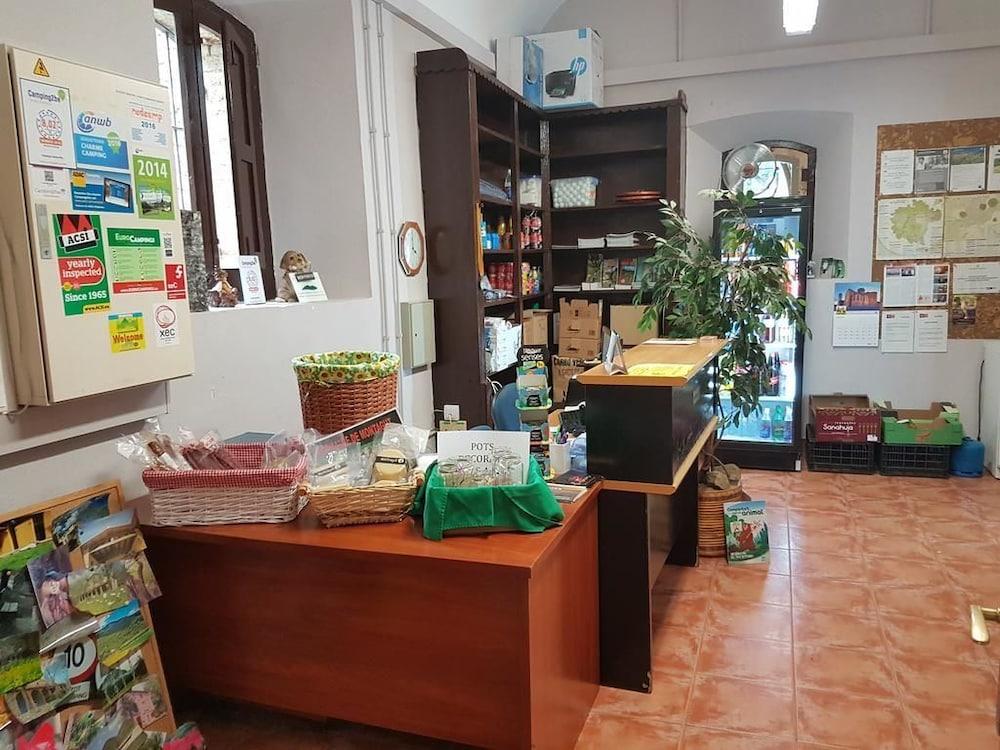 كامبينج آي هوتل لا سوليا دوي منطقة الاستقبال