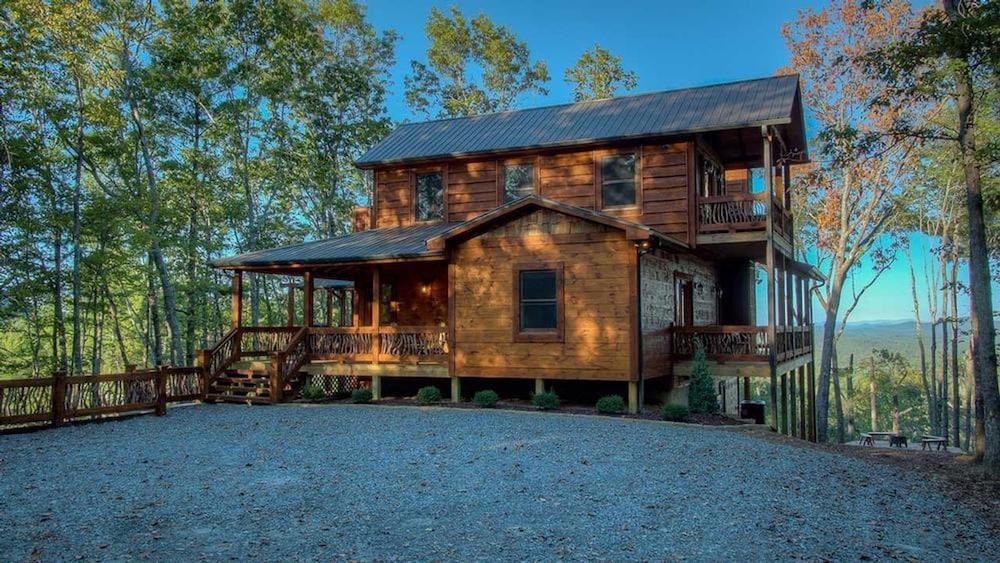 Triple Vista Mountain Tops by Escape to Blue Ridge