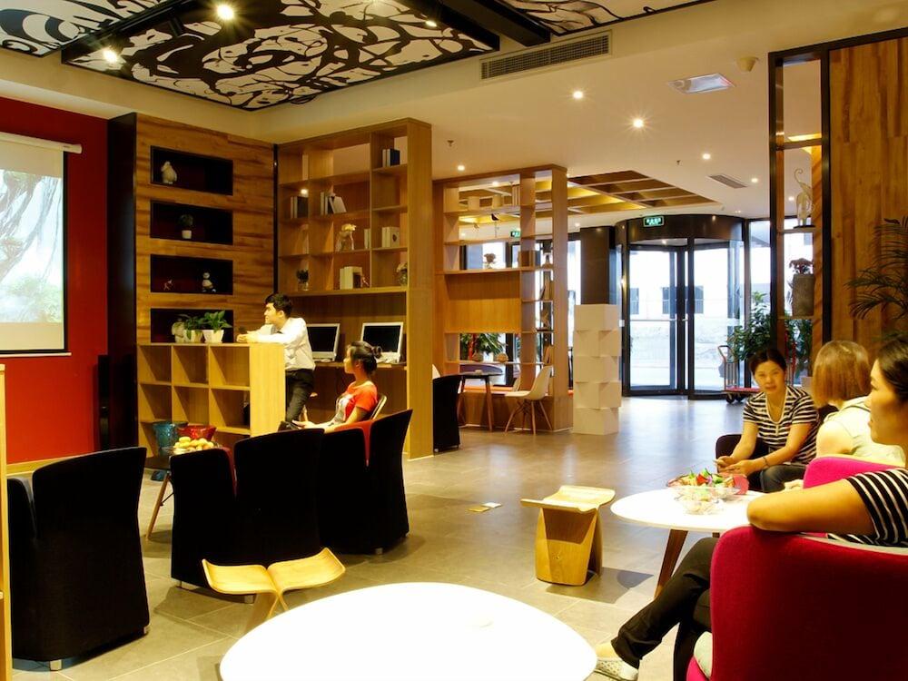 وايهاي يون شانغ بوتيك هوتل الردهة