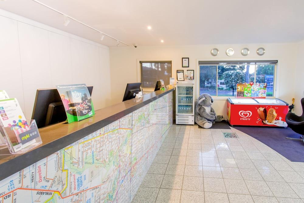 بيج 4 ميلبورن هوليداي بارك منطقة الاستقبال