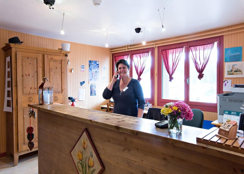 أوديزيا فاكانسيز شاليه لو غريبيلون منطقة الاستقبال