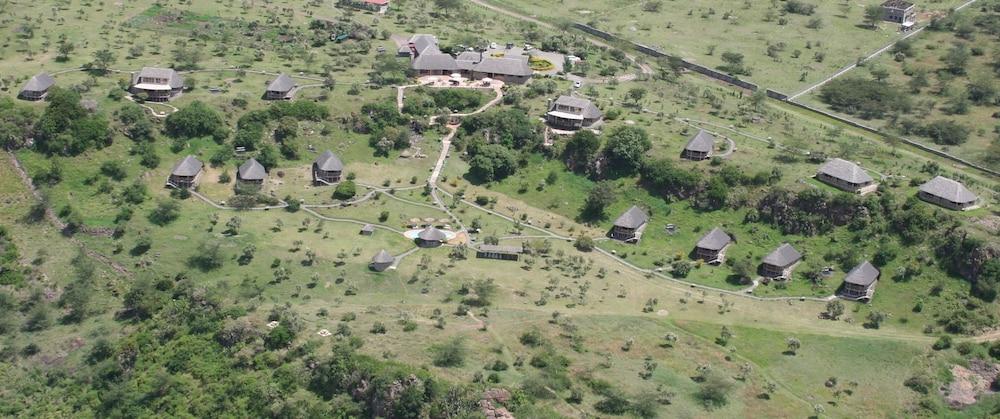 Sunbird Lodge Elementaita Aerial View
