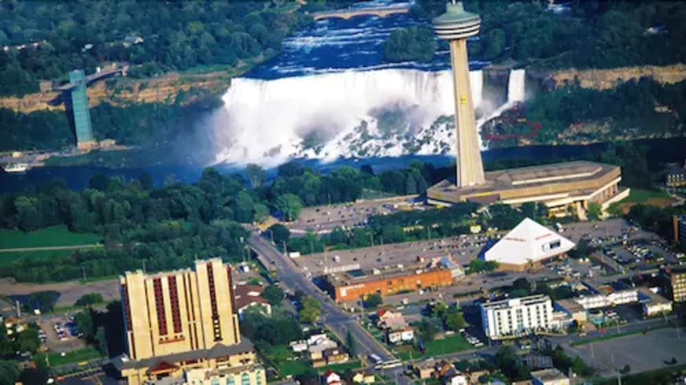 DoubleTree Fallsview Resort & Spa by Hilton Niagara Falls Aerial View