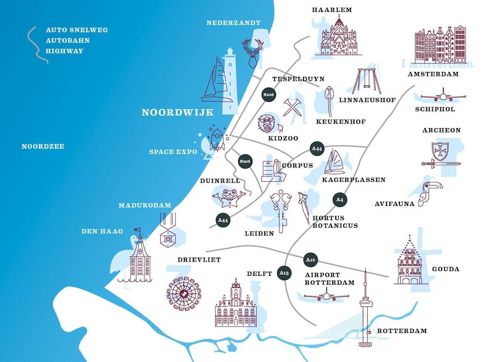 هوتل دي كونينجسهوف المنطقة الخارجية