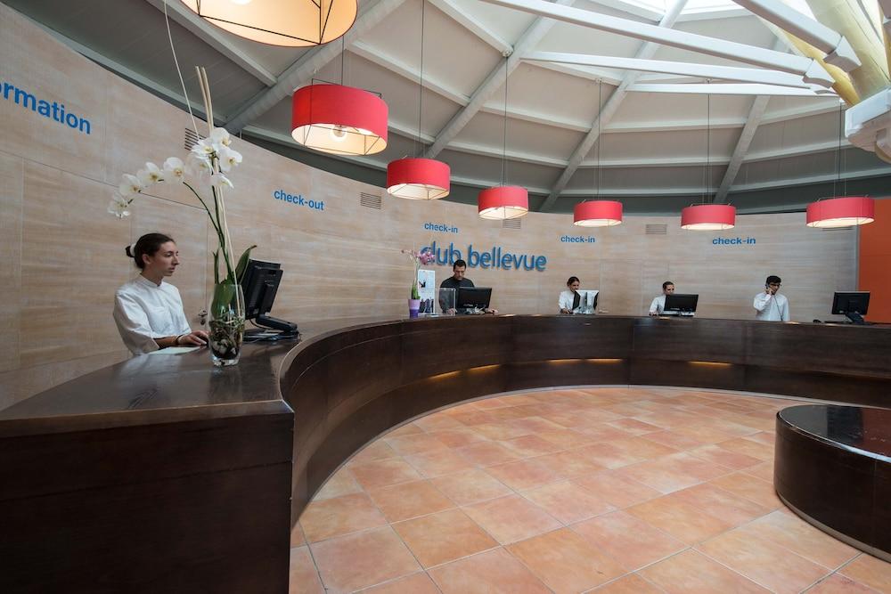 هوتل بيليفيو كلوب منطقة الاستقبال