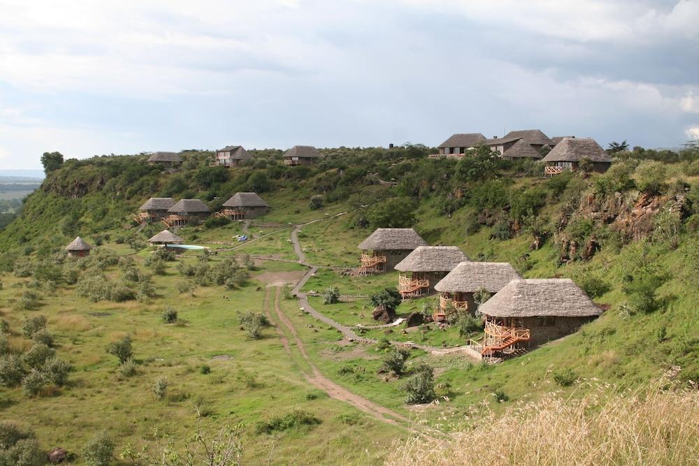 Sunbird Lodge Elementaita Aerial View