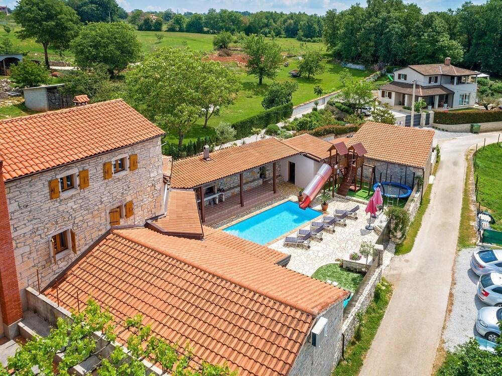 Perfect for Children, Garden With Pool, Playground and Walk in Whirlpool Exterior