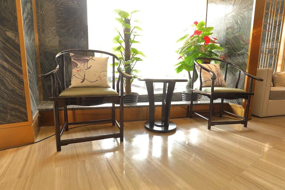 فوشان هواشونغ بيزنس هوتل منطقة الجلوس في الردهة