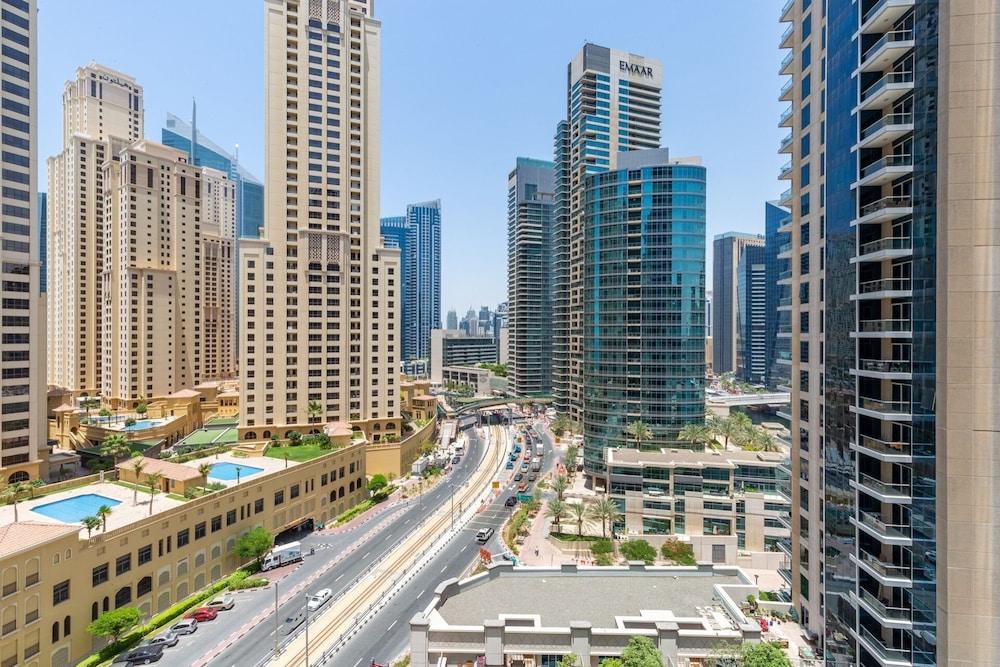 شقة مريحة وأنيقة مكوّنة من غرفة نوم واحدة في دبي مارينا المنطقة الخارجية